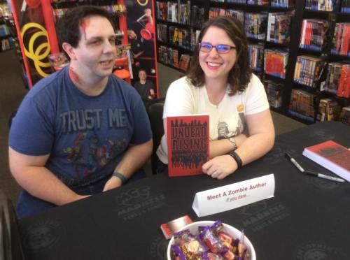 Undead Rising book signing at Madness Games
